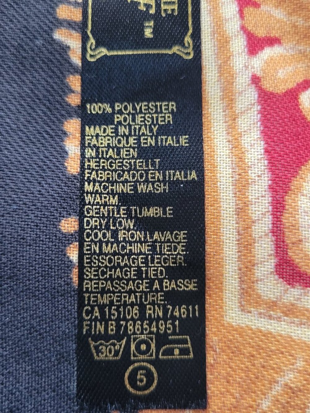 The Art of The Scarf the Rack Equestrian of Italy” 100% Polyester - Picture 2 of 12